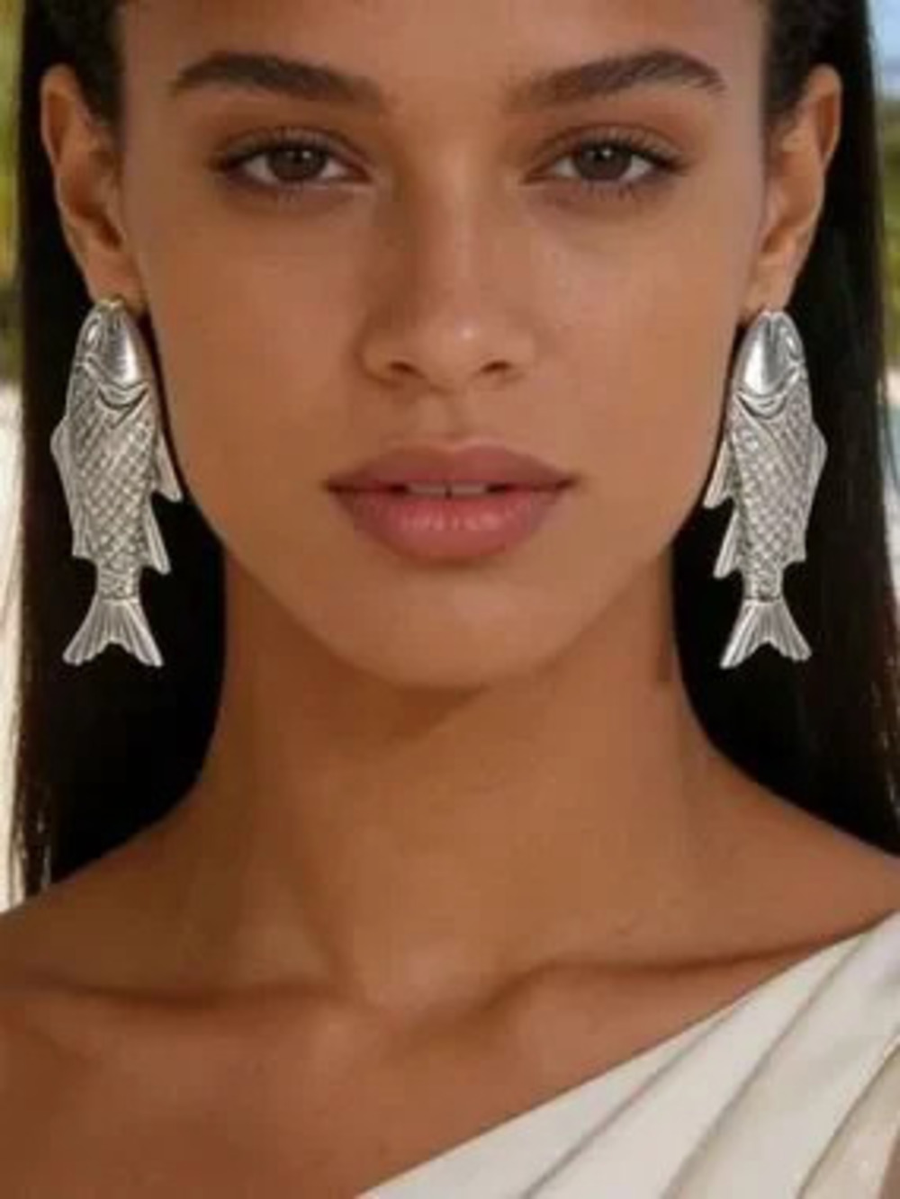 Fish?Drop Earrings N2181